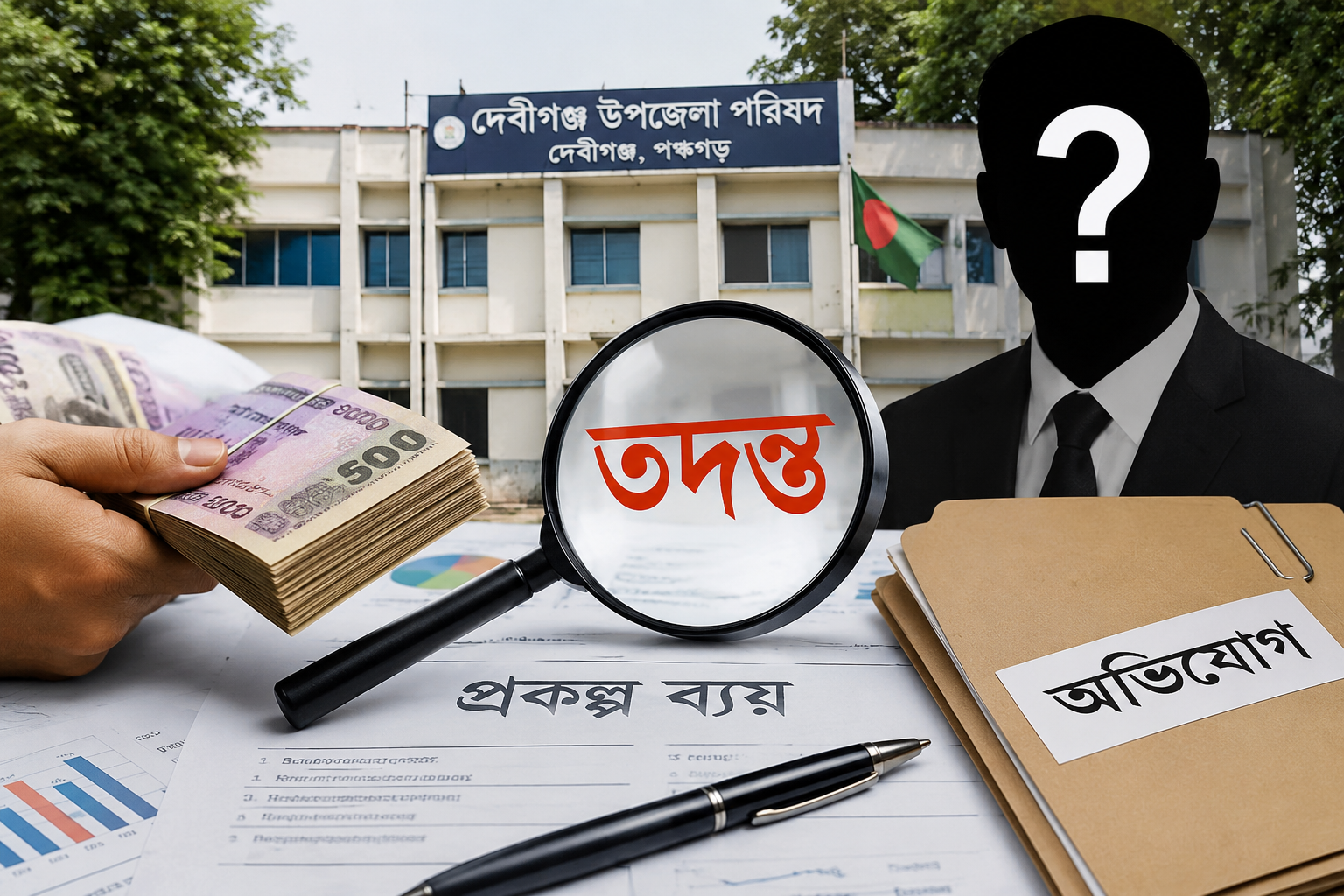 দেবীগঞ্জ পিআইও অভিযোগ ও তদন্ত প্রসঙ্গ