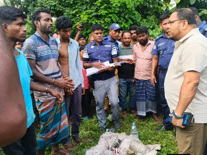 বোদায় ভ্রাম্যমাণ আদালতের মাদকবিরোধী অভিযান