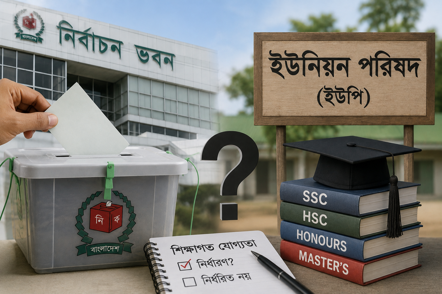 ইউপি চেয়ারম্যান প্রার্থীর শিক্ষাগত যোগ্যতা নিয়ে নির্বাচন কমিশনের বক্তব্য