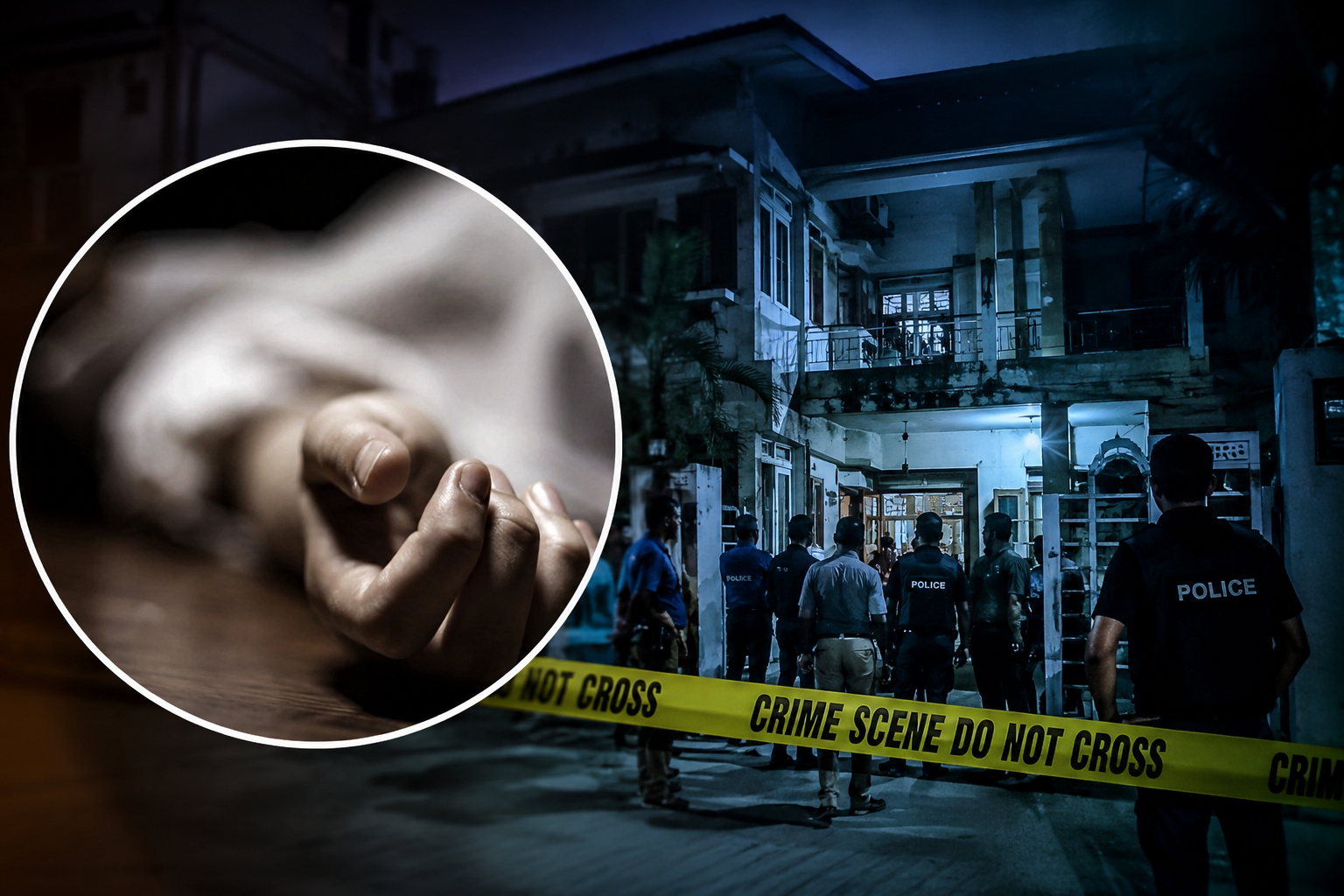 রংপুরে পরিবারের ৪ জনের মরদেহ উদ্ধার হওয়া বাড়িতে পুলিশি তদন্ত