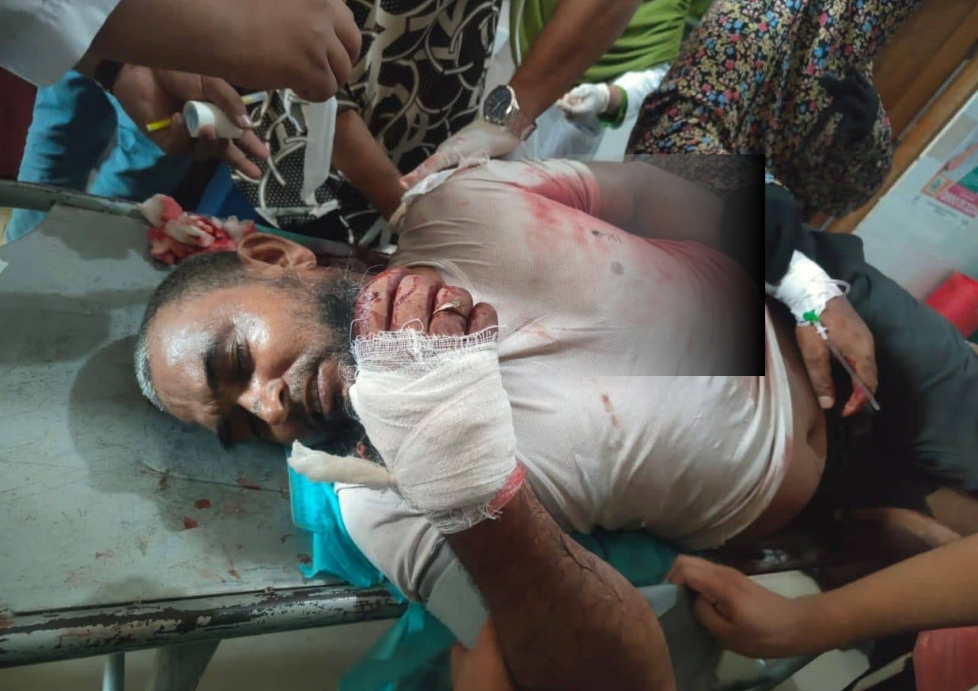 সয়দাবাদে জামায়াত নেতার ওপর হামলার অভিযোগের ঘটনাস্থল