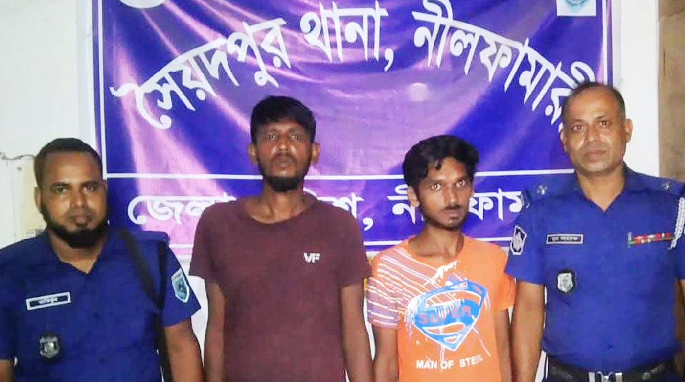সৈয়দপুরে ৩৯ বোতল স্কাপ সিরাপসহ মাদক বিক্রেতা আটক