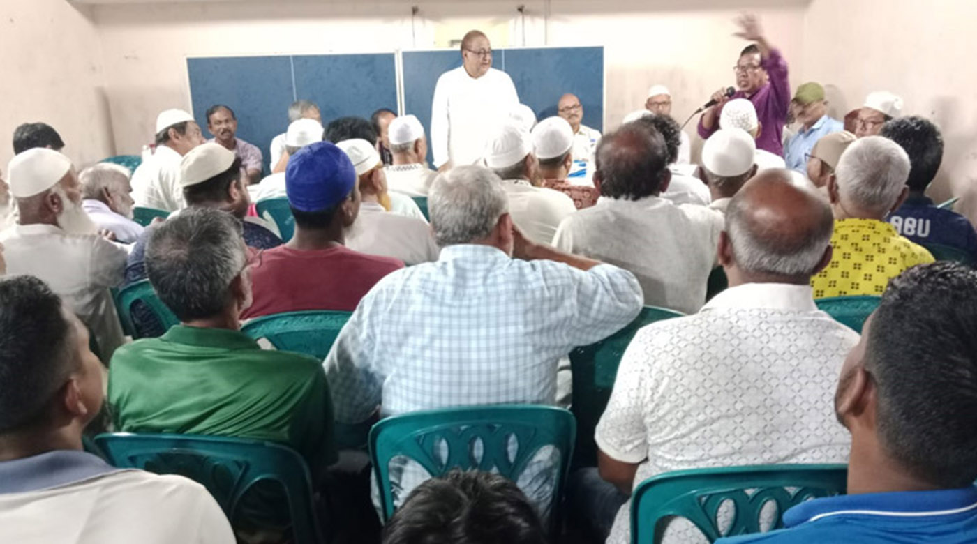 নীলফামারীতে আলিয়া মাদরাসার মাঠ রক্ষার দাবিতে সভায় বক্তারা
