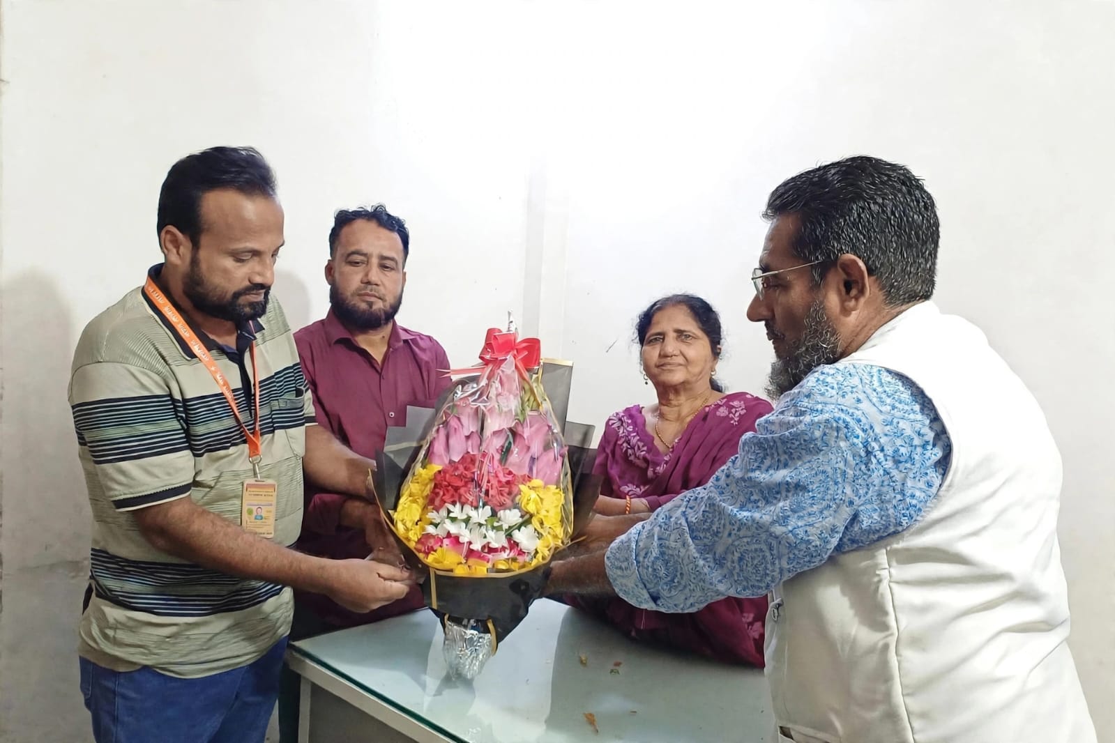 বাসকের সিনিয়র ভাইস-চেয়ারম্যান আবদুল মন্নান জানুর ছবি